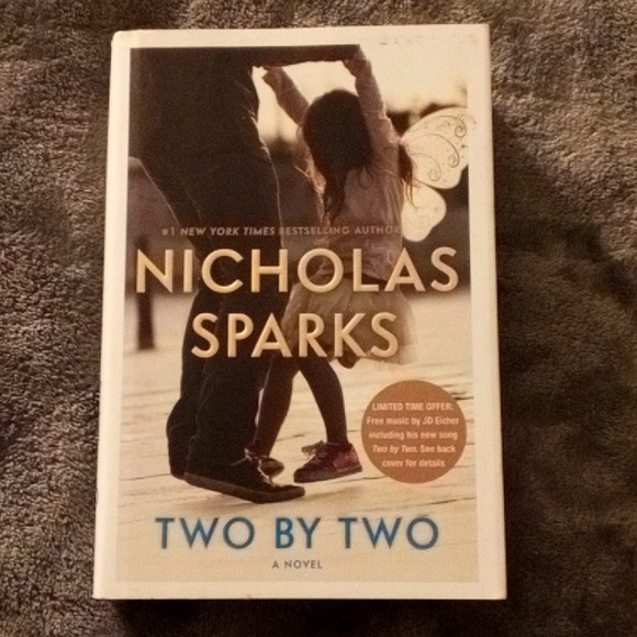 TWO BY TWO BY NICHOLAS SPARKS! #1 NEW YORKS BEST SELLING AUTHOR - Picture 1 of 6